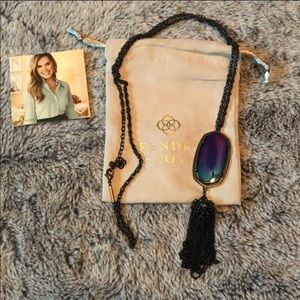 Kendra Scott Black/Iridescent Rayne